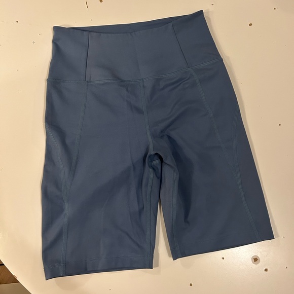 Girlfriend Collective Small Blue Matching Workout Set - Picture 3 of 4